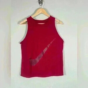 Nike Dri Fit Red TankTop Women's Size Medium